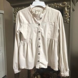 Matilda Jane girls button down top